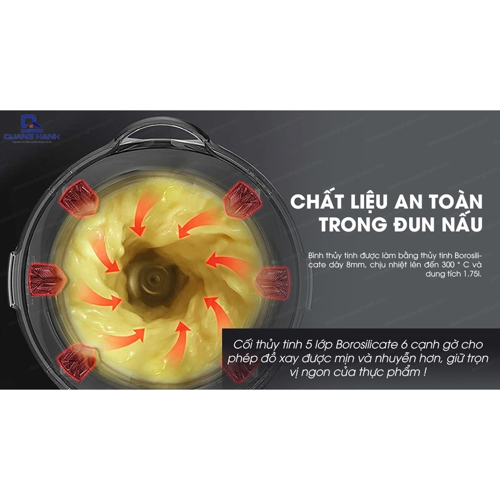 CB22 PRO Máy làm sữa hạt Olivo CB22 Pro 1800W