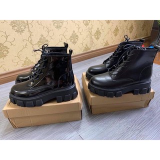 Bốt - boots đế dày Martin cổ lửng