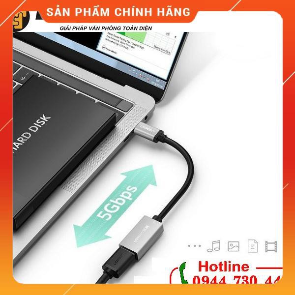 Cáp OTG USB-C đầu kim loại UGREEN 30646 dailyphukien