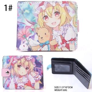 Ví ngắn in hình nhân vật anime Touhou Project cao cấp