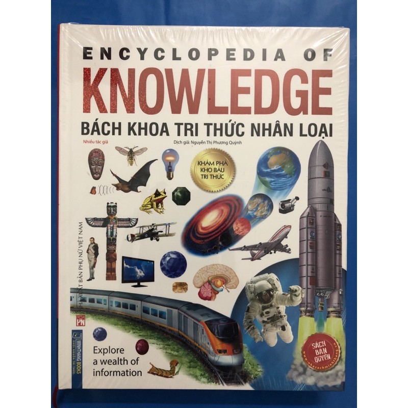 Sách Bách khoa tri thức nhân loại ( Bìa cứng )