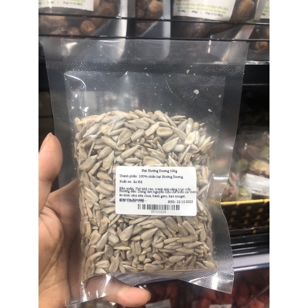 Hạt Hướng Dương tách vỏ 100g/500g