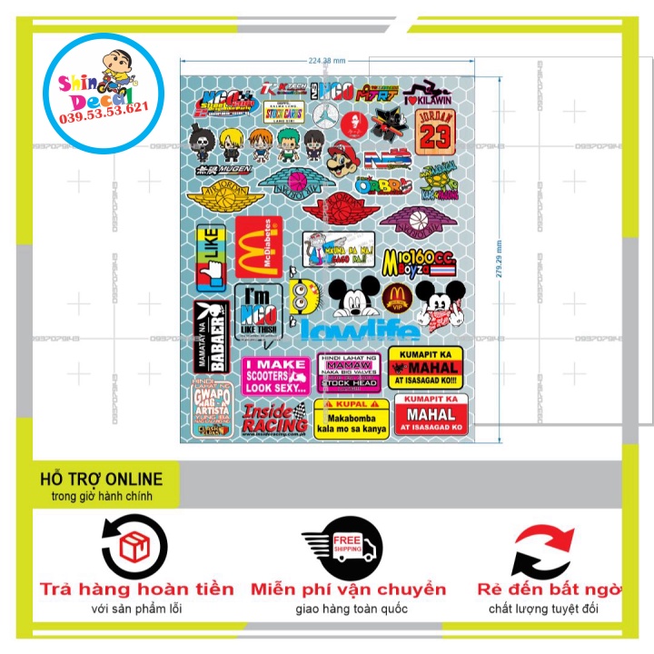 LOGO STICKER 003 - SHINDECAL2