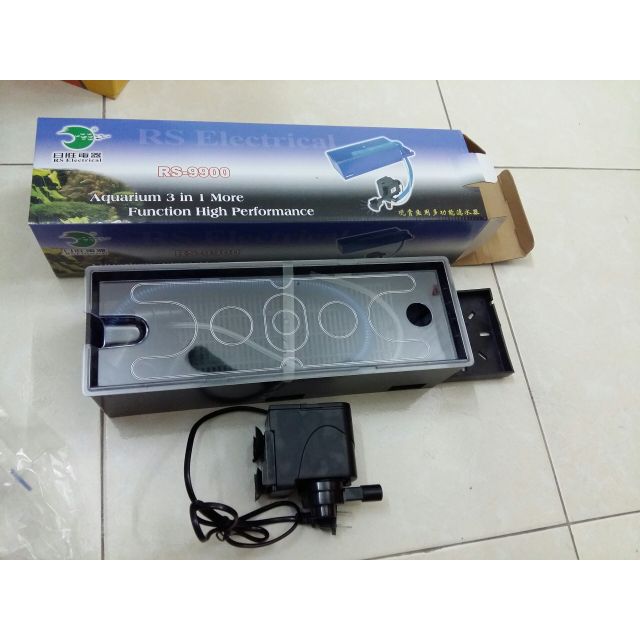 Máy bơm lọc nước kèm máng RS 9900