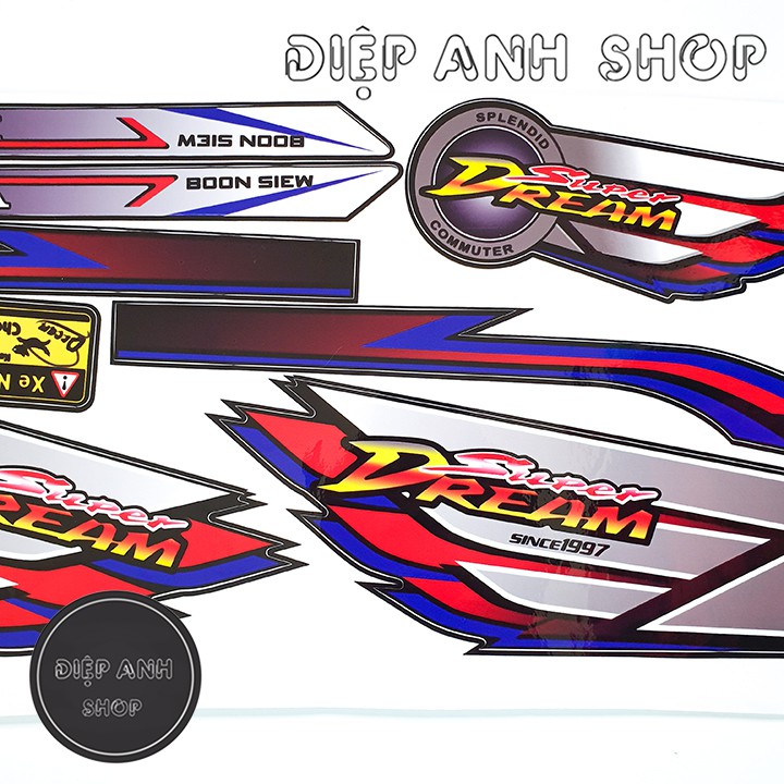 Tem xe Dream - Tem chế xe Dream
