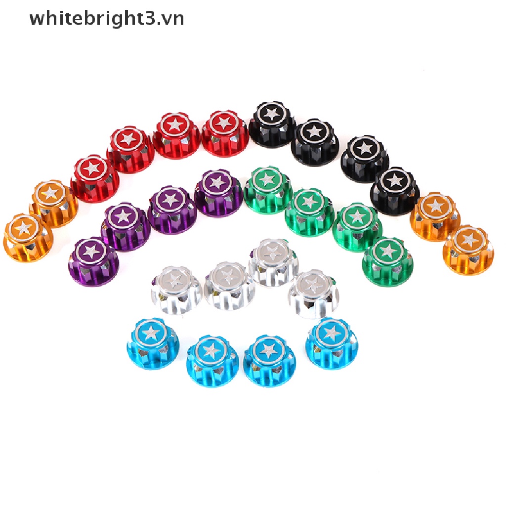 Set 4 đai ốc lục giác 17mm bằng hợp kim nhôm cho xe hơi điều khiển từ xa 1 / 8 X-Maxx Summit
