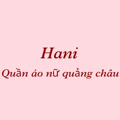 Hani_Quần áo nữ quảng châu