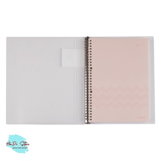 [HADI] KLONG Sổ còng sắt 30 chấu size A4 80 tờ (MS:539-541-556-557)