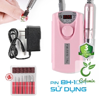 Máy mài móng BQ101 tích điện cầm tay loại tốt COTEMIN TẶNG KÈM bộ đầu mài