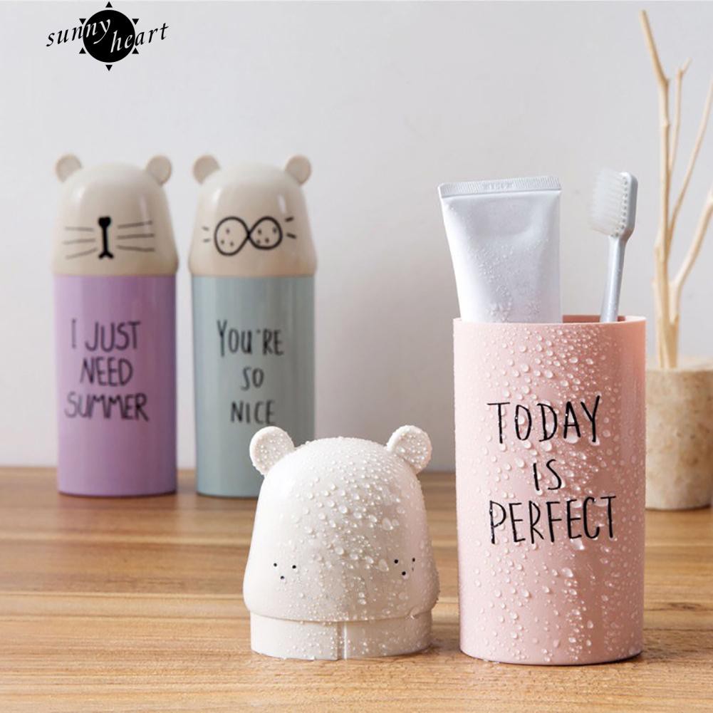 Bàn chải đánh răng xách tay hình hoạt hình