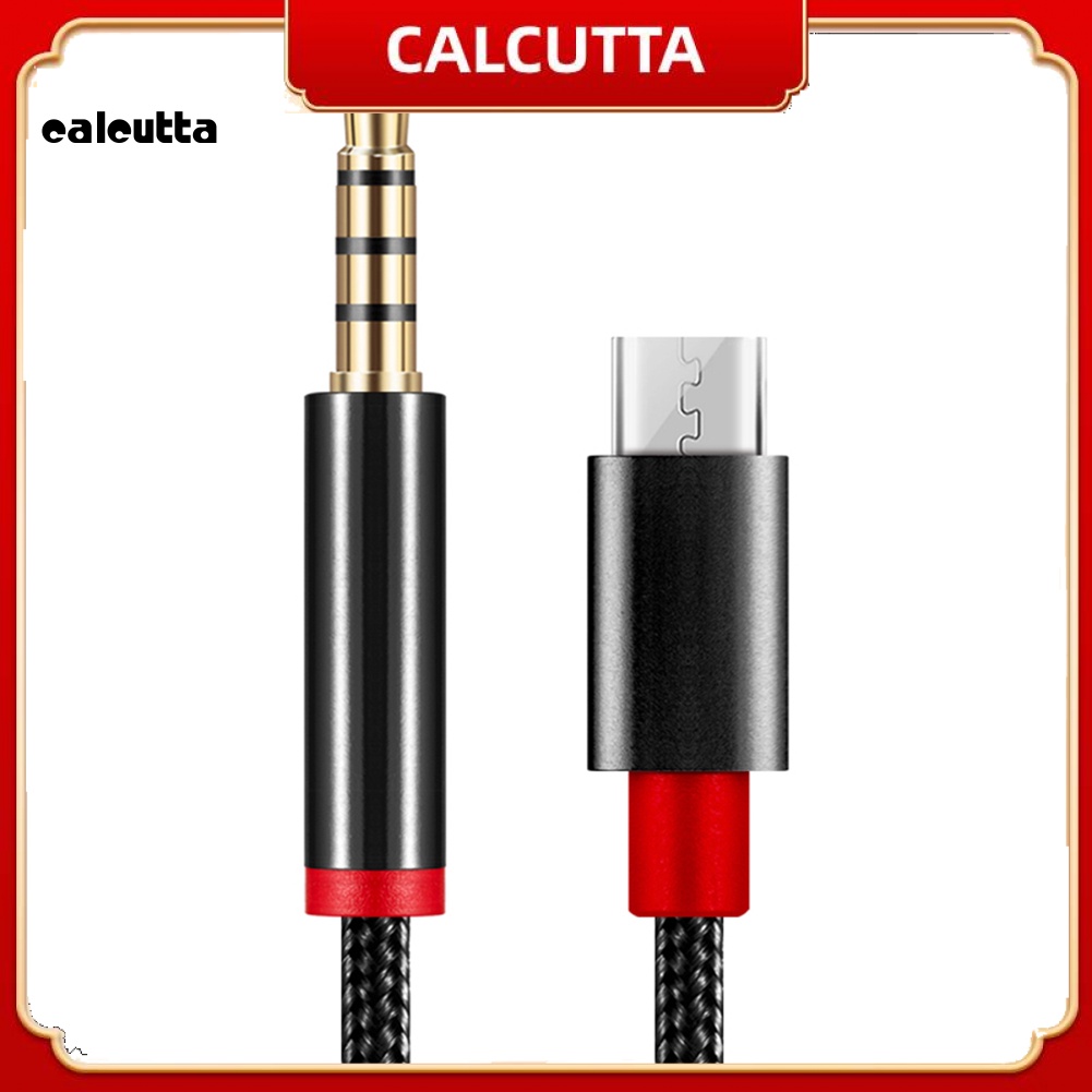 Cáp Chuyển Đổi Âm Thanh AUX 1m Type-C Sang 3.5mm Chuyên Dụng Cho Loa Xe Hơi Samsung