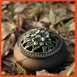 Trầm hương [DỤNG CỤ ĐỐT TRẦM HƯƠNG], lư đốt trầm men rạn ngọc cao cấp