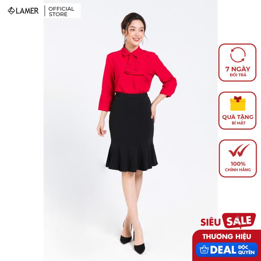 Áo sơ mi nữ cổ đức LAMER L61H19Q034 (Nhiều màu)