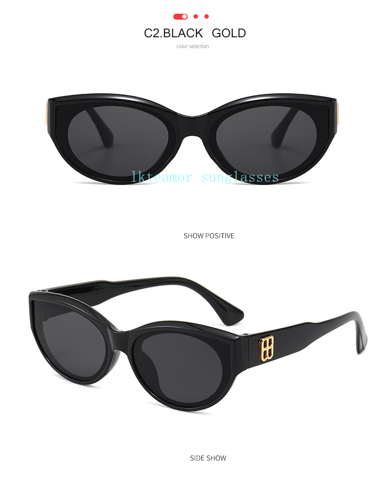 Kính Mát Mắt Mèo Thiết Kế Thời Trang Cá Tính Cho Nữ