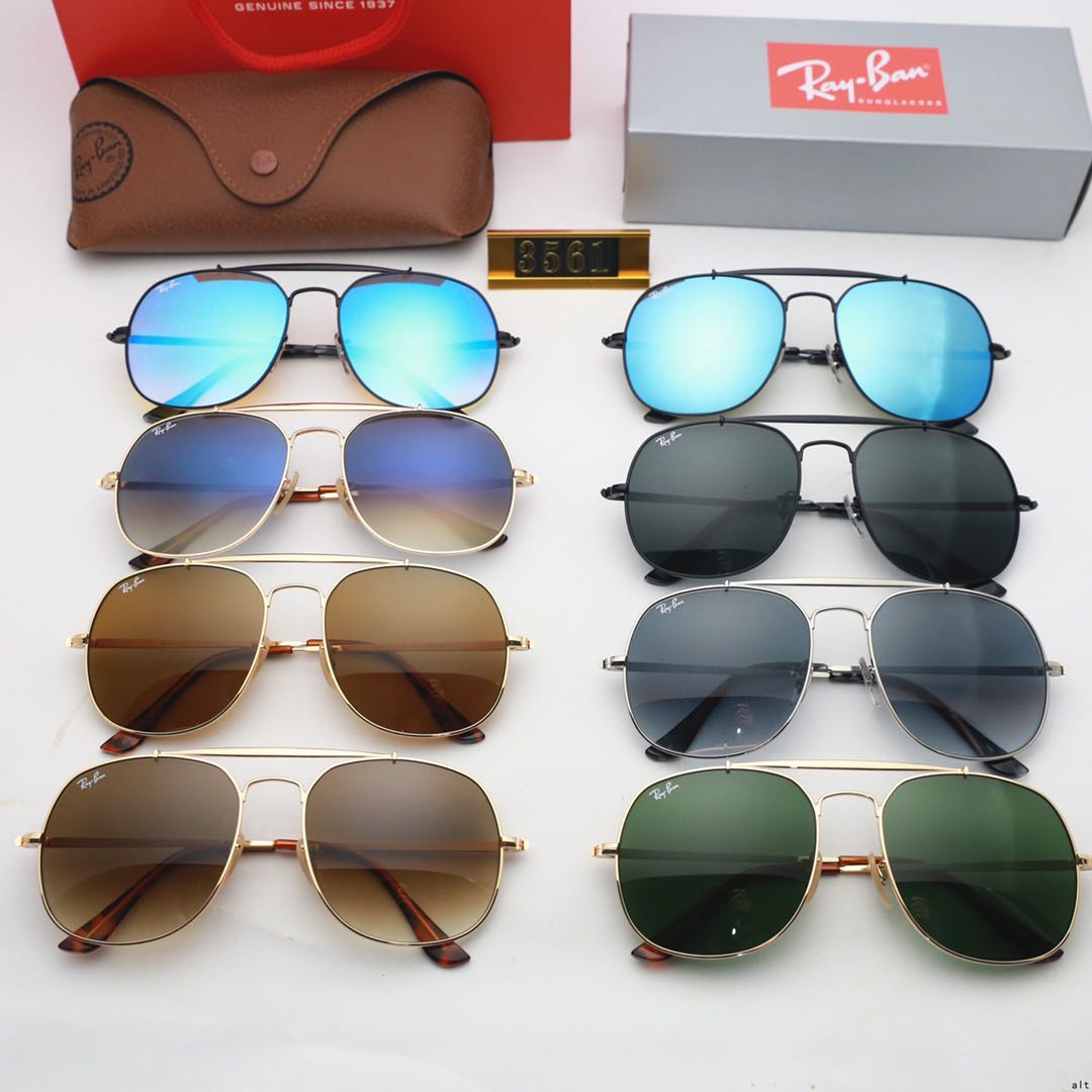 Aviator Ray-Ban_ chính hãng Kính râm 2021 Thời trang Hàn Quốc mới Kính râm nam nữ một mảnh Cặp đôi hợp thời trang Du lịch ngoài trời Kính râm lái xes | BigBuy360 - bigbuy360.vn