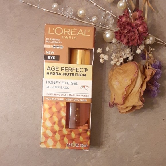 Gel dưỡng vùng mắt Loreal Age perfect Hydra Nutrition Honey Eye Gel 15ml