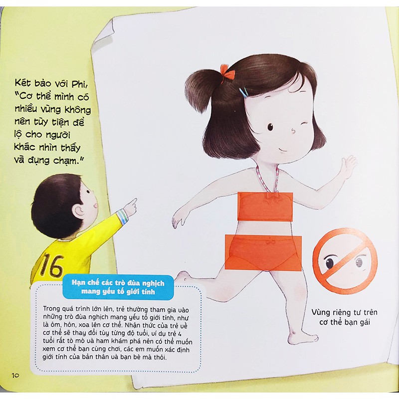 Sách - Giáo dục giới tính nhi đồng - Combo 3 cuốn