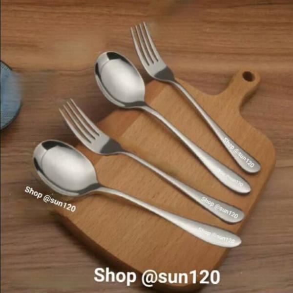 thìa,dĩa inox 100% dày ĐẸP SG03(súp SG đại)