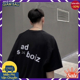 Áo thun nam nữ unisex tay lỡ AT65, áo phông tay lỡ unisex form rộng oversize streetwear