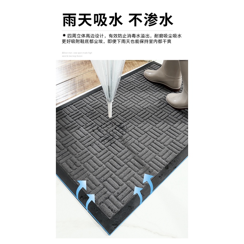 Thảm trải sàn chống trượt bằng cao su 75x45cm