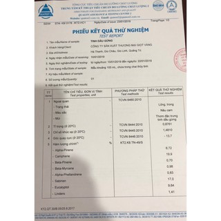TINH DẦU DÙNG CHO XE HƠI