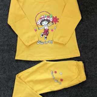 Combo bộ cotton bé gái khách đặt hàng
