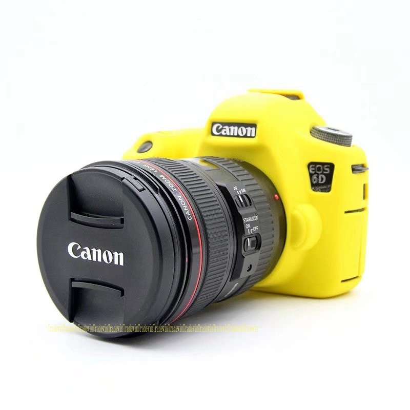 Mềm Vỏ Silicon Bảo Vệ Thân Máy Ảnh Canon 6d