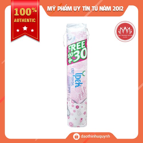 Bông Tẩy Trang Ipek Klasik Cotton Pads 80 - 130 miếng - 150 miếng Thổ Nhĩ Kỳ Nhập Khẩu Chính Hãng 100% Coton