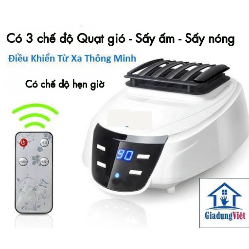 Tủ Sấy Quần Áo Thông Minh Có Điều Khiển Hẹn Giờ- Bảo Hành 6 Tháng