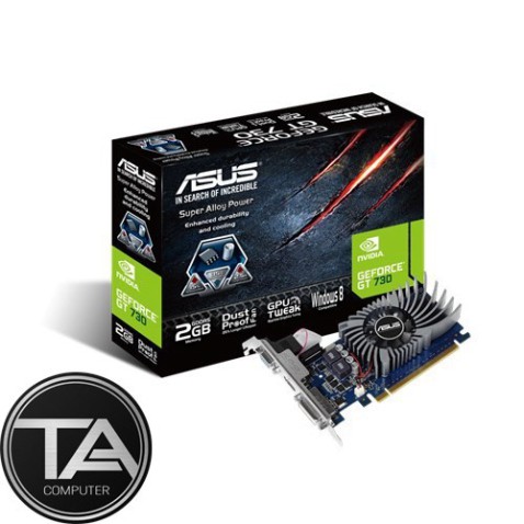 HDGD Card Màn Hình Bo Lùn Asus GT730 2Gb DDR5. Tặng kèm Chắn Bo Lùn Cho Case Đồng Bộ. 25 N64