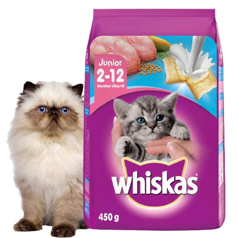 [Chính hãng][Hỏa tốc]Hạt Cho Mèo Con Whiskas Gói 1.1Kg Nhân Sữa