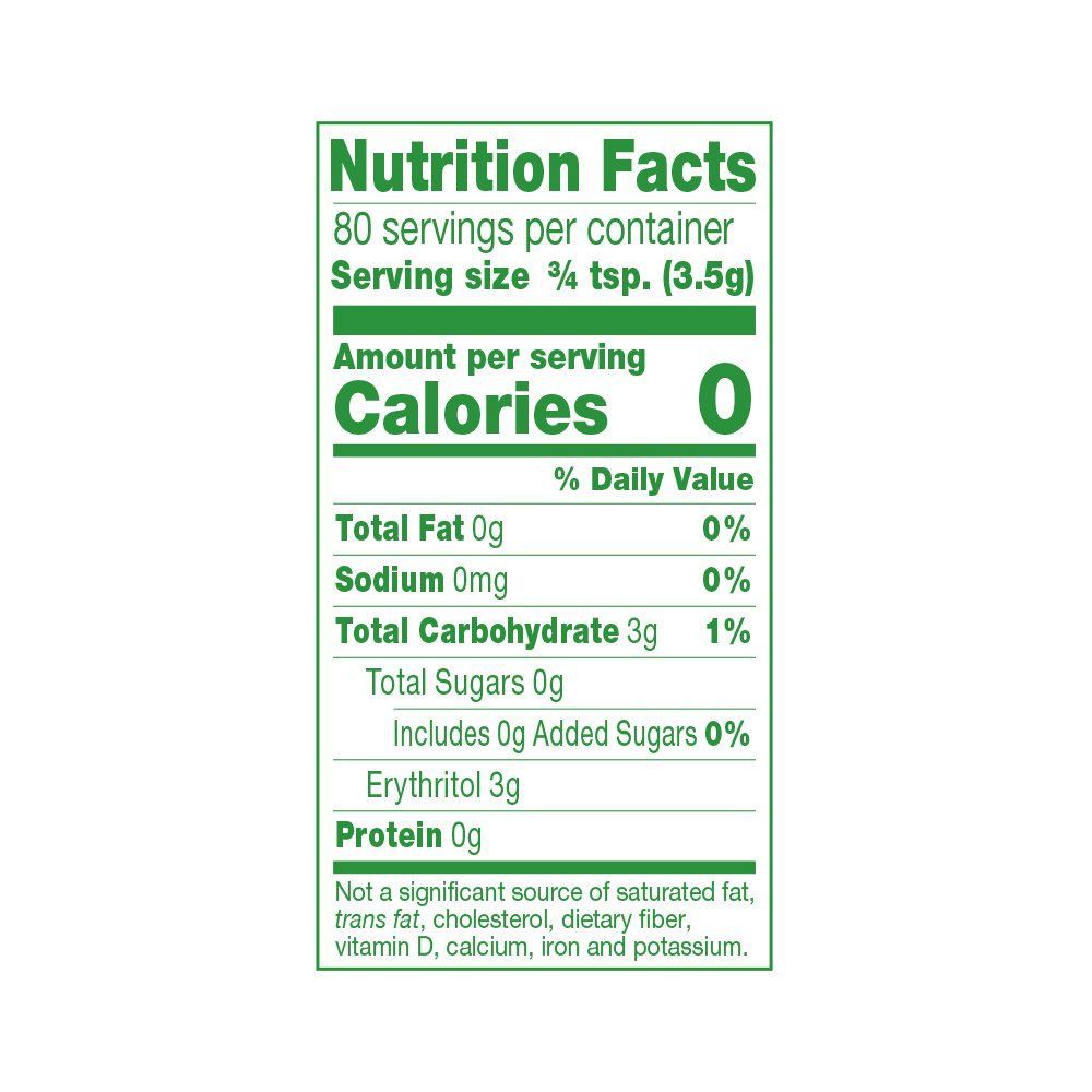 Hũ 280g đường cỏ ngọt (kiêng) Truvia Natural STEVIA Sweetener, Non-GMO, Gluten-free, Kosher - MONK FRUIT