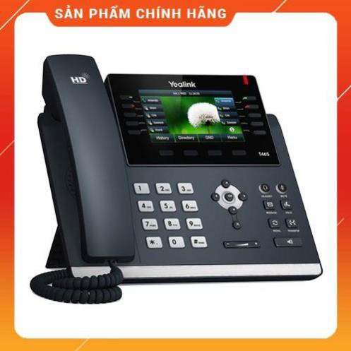 Điện thoại bàn IP Yealink SIP-T46S chất lượng âm thanh HD