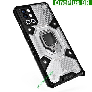 ỐP ONEPLUS 9R VÂN TỔ ONG IRING CHỐNG SỐC THỜI TRANG CAO CẤP