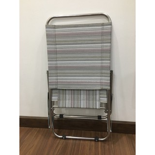 Ghế Bố Xếp Inox Lưng Cao, Ghế Cafe
