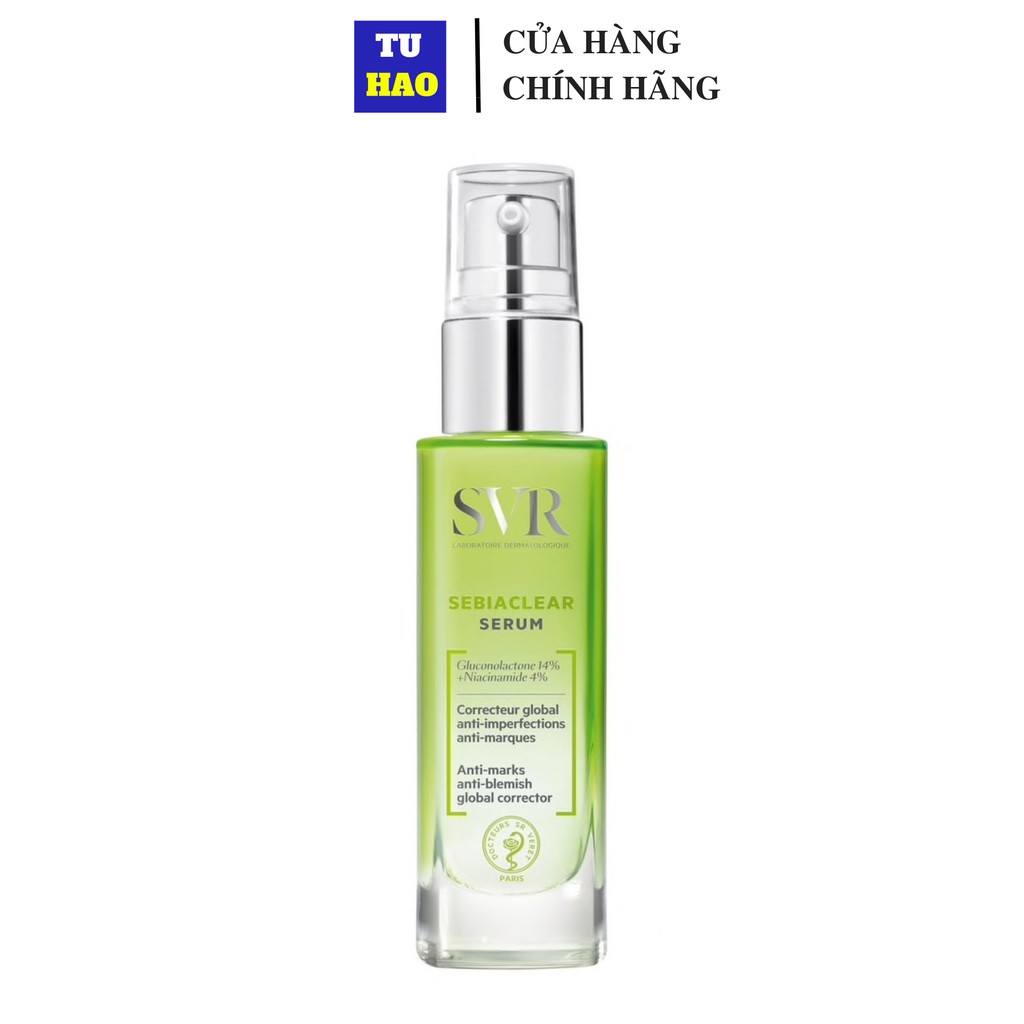 Serum giảm mụn SVR Sebiaclear tinh chất dưỡng ẩm 30ml