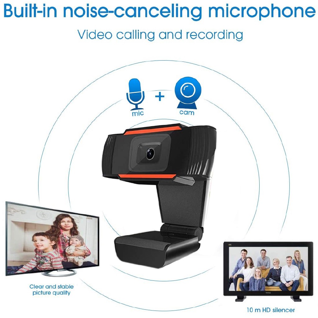 Webcam kỹ thuật số KEBIDUMEI 1080p HD tích hợp micrô | BigBuy360 - bigbuy360.vn
