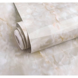 1 mét giấy dán tường ĐÁ VÂN MÂY khổ 60cm có keo sẵn