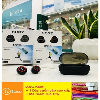 Tai Nghe Sport Sony TWS - D76💎NGHE LÀ THÍCH💎Tai Nghe Bluetooth Kiểu Dáng Thể Thao Cực Chất - Hàng Chính Hãng