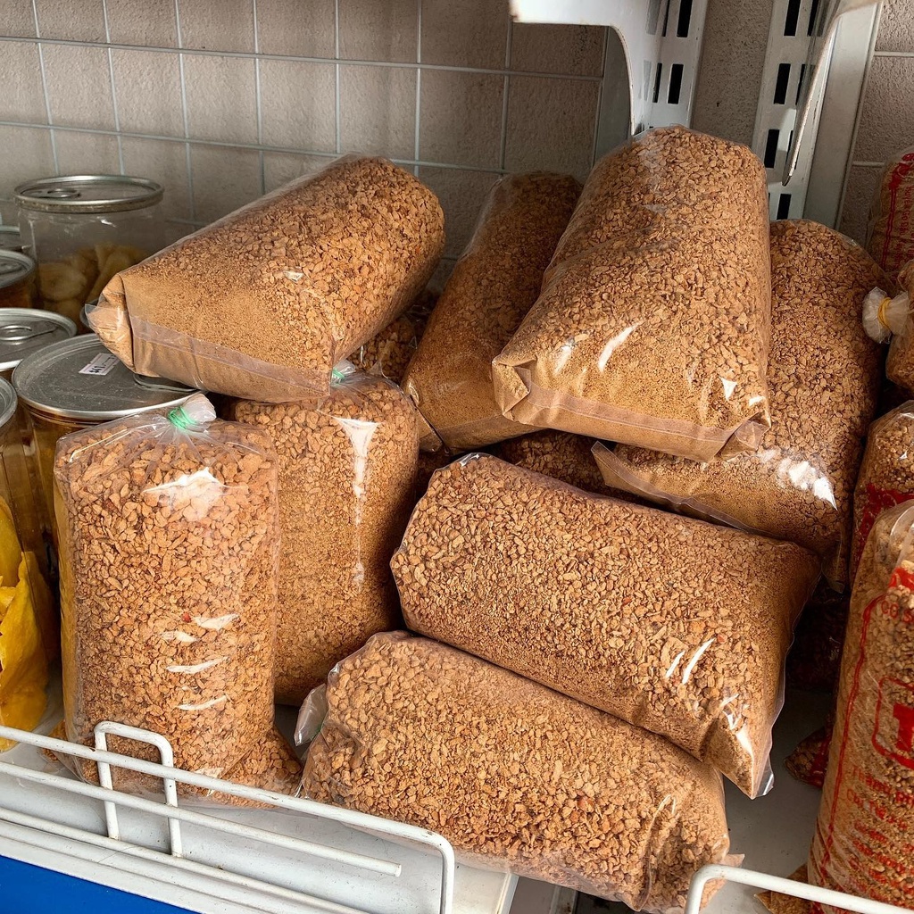500G Muối Tôm nguyên hột loại 1 chính gốc Tây Ninh ko tanh, ko quá cay siêu ngon Tây Ninh!
