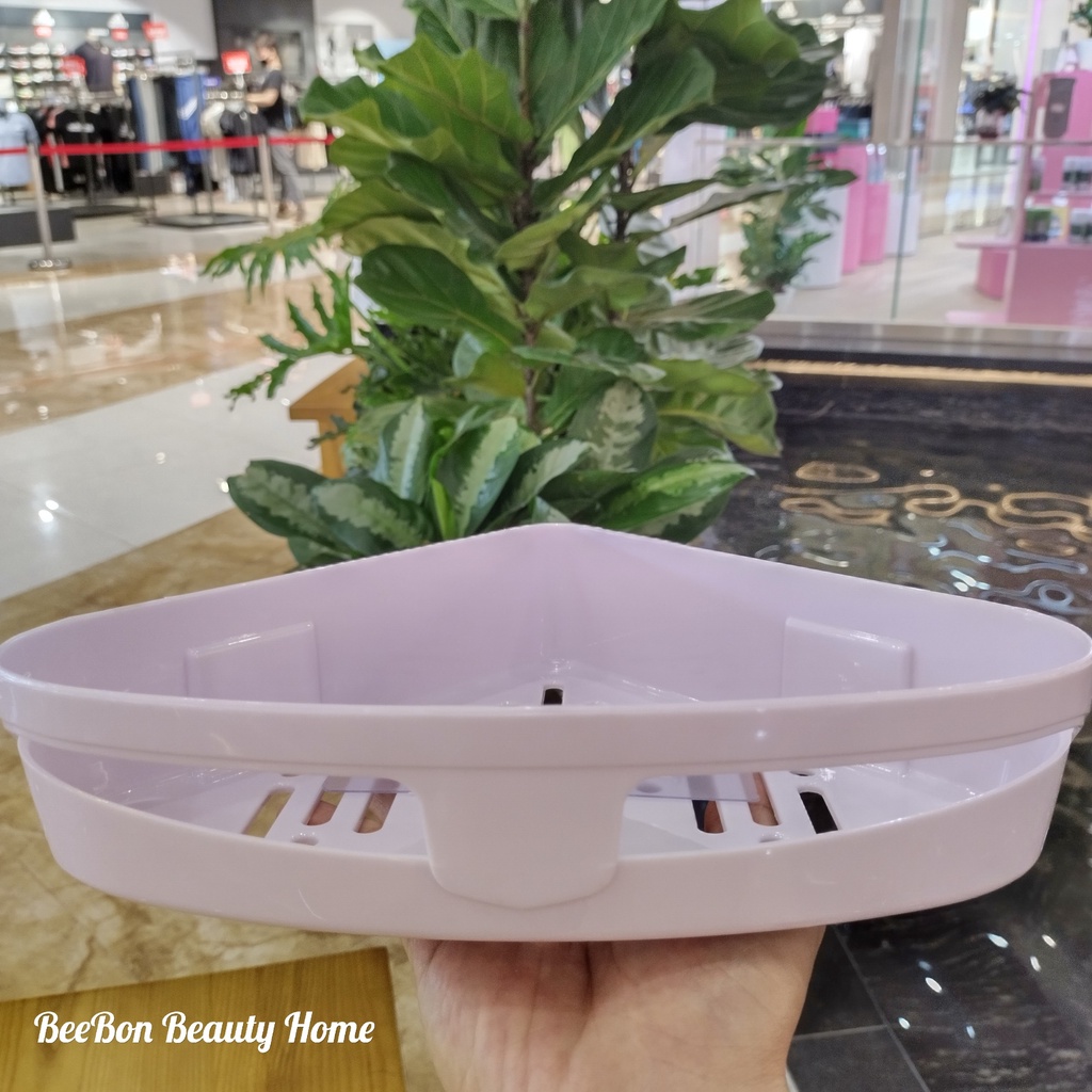 Kệ Để Đồ Nhà Tắm Hình Tam Giác - Miếng Dán Siêu Chắc Dễ Dàng Lắp Đặt