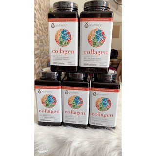 Viên Uống Collagen Chống Lão Hóa Youtheory Type 1 2 & 3 390 Viên Của Mỹ