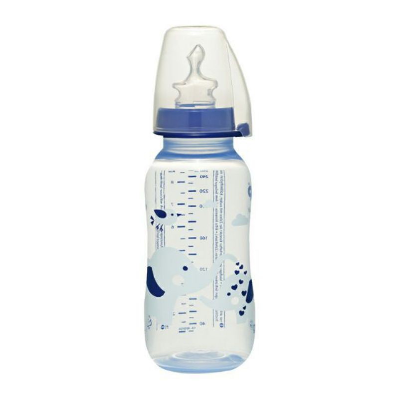 Bình sữa Núm dẹt cổ hẹp NIP 250ml