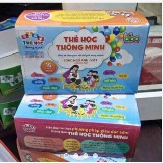 BỘ 16 THẺ HỌC THÔNG MINH CHO BÉ