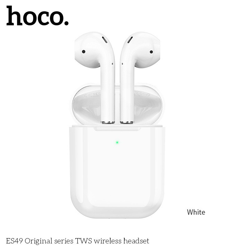 Tai nghe bluetooth TWS Hoco ME2 V5.1, Định vị, Đổi tên, pin 4H (Trắng) - Nhất Tín Computer