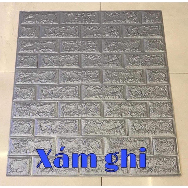 Free Ship Toàn Quốc - SỈ LẺ TẤM XỐP DÁN TƯỜNG 3D CÁCH ÂM CÁCH NHIỆT GIÁ RẺ