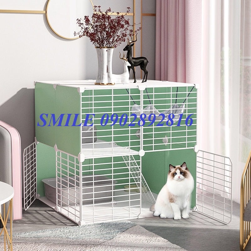 [TẶNG MÓC CHUỒNG] COMBO CHUỒNG, LỒNG LƯỚI THÉP LOẠI LỚN BIGSIZE CHO CHÓ MÈO THÚ CƯNG ĐA NĂNG