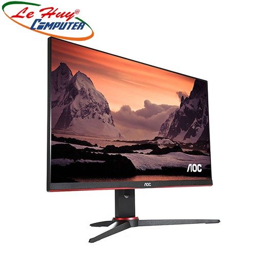 [Mã ELMIDNIGHT giảm 7% đơn 2TR] Màn Hình Máy Tính AOC 24G2E 24&quot; IPS 144Hz chuyên gaming