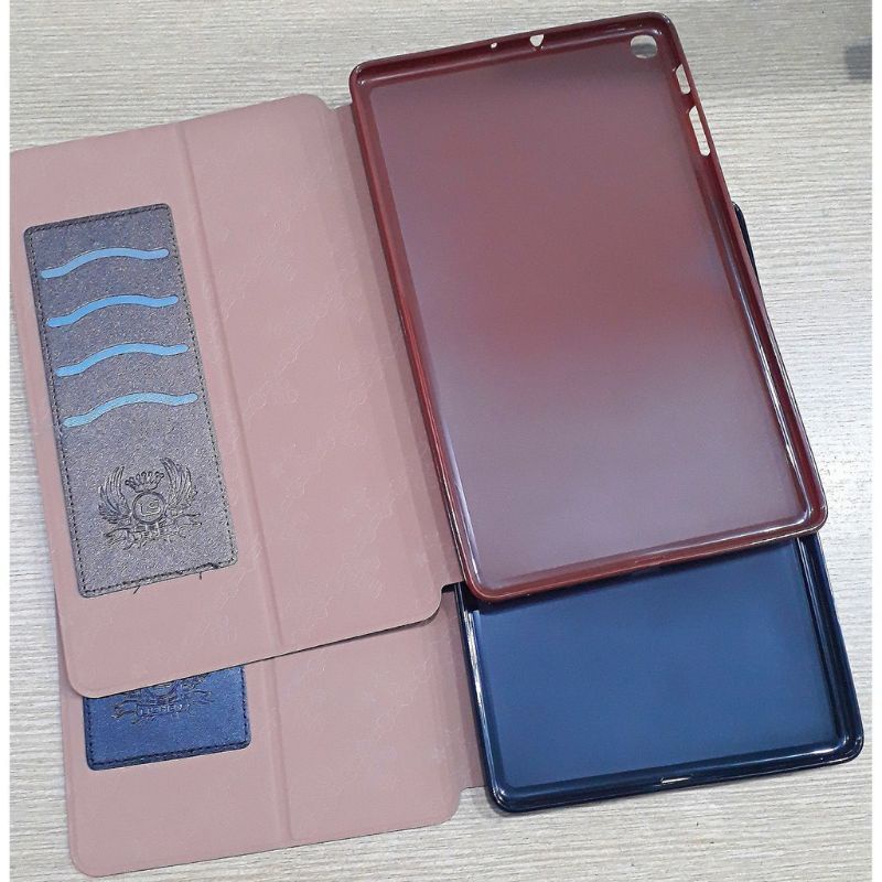 Bao Da Sam Sung Galaxy Tab A7 Lite T220/ T225 - Hãng LISHEN Dẻo Mềm Nhiều Màu Bền Đẹp
