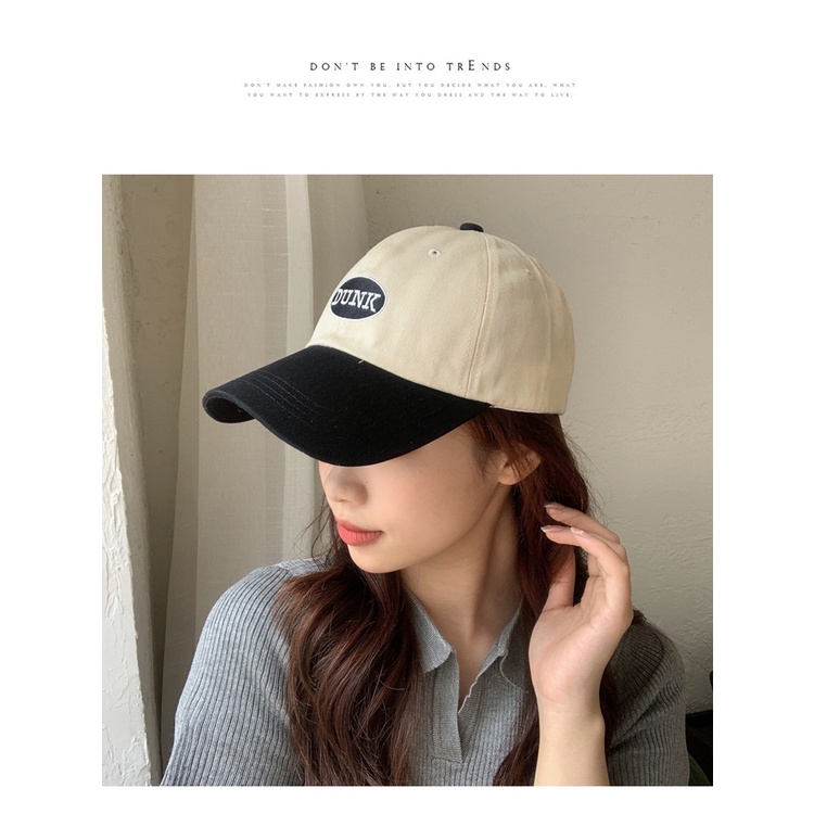 Mũ lưỡi trai phong cách retro thời trang Hàn Quốc cho nữ